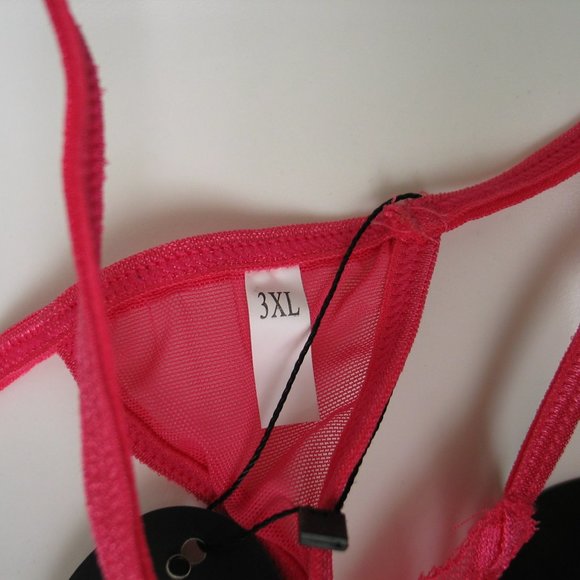 Avid Love | Magenta Babydoll G-String 3XL...NWT - Picture 6 of 8
